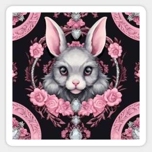 Rosy Rabbit Sticker